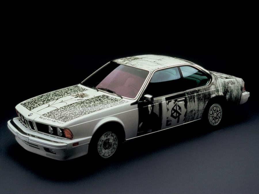  BMW 635 CSi Art Car by Robert Rauschenberg 1986 года  (фото 4 из 11)